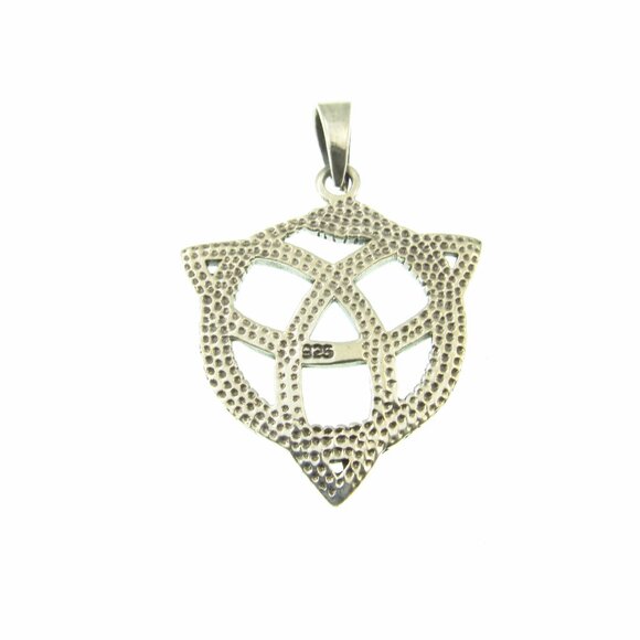 Solid 925 Sterling Silver Viking Ouroboros Snake Pendant - Celtic Infinity Knot - Picture 9 of 9